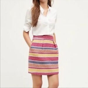 Anthropologie | Nomad Morgan Carper Jacquard Skirt